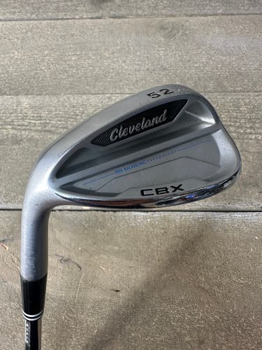 Cleveland CBX 52 Degree 11 Left Handed Gap Wedge Golf C Dynamic Gold 115 36”
