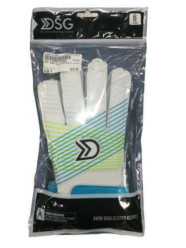 Used Dsg Goalie Gloves 6 Soccer Goalie Gloves