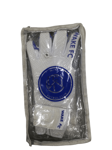 Used Wake Futbol Club Goalie Gloves 8 Soccer Goalie Gloves