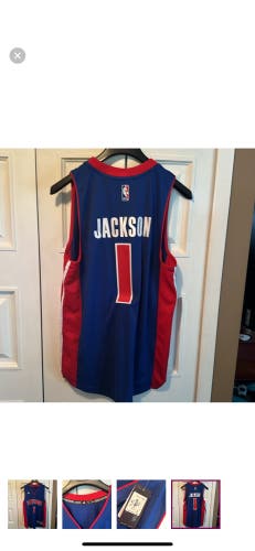 Detroit Pistons Reggie Jackson Jersey
