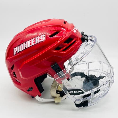 SHU Pioneers CCM Supertacks 710 Hockey Helmet-Medium-FV1 Bubble