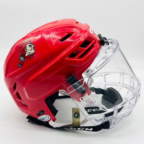 SHU Pioneers CCM Supertacks 710 Hockey Helmet-Medium-FV1 Bubble