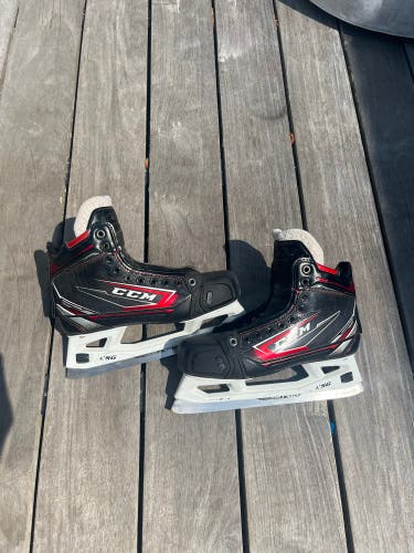 Used CCM Jetspeed FT480 Hockey Goalie Skates Size 7