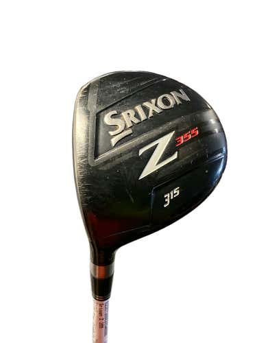 Used Srixon Z 355 3 Wood Stiff Flex Graphite Shaft Fairway Woods