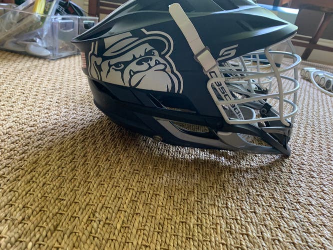 Georgetown Lacrosse Helmet (Navy Blue)
