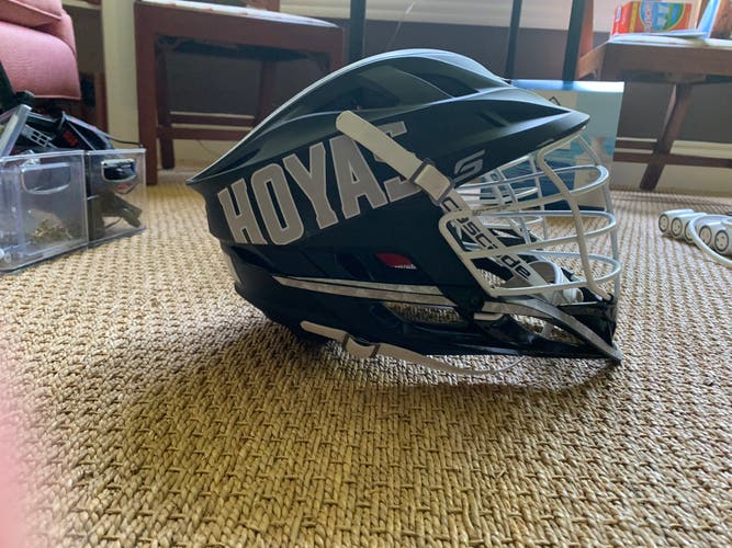 Georgetown Lacrosse Helmet (Limited Addition Black)