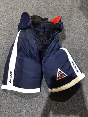 New Medium Senior Colorado Avalanche CCM Pro Stock HP45 Hockey Pants