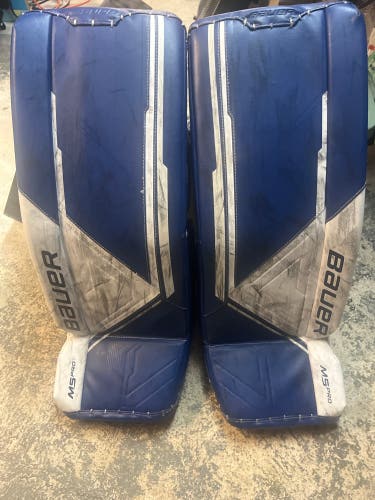 Used m5 pro pads senior xs blue/white color