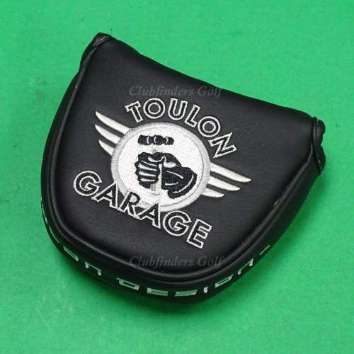 Odyssey Toulon Garage Mallet Black/Silver Magnetic Closure Putter Headcover