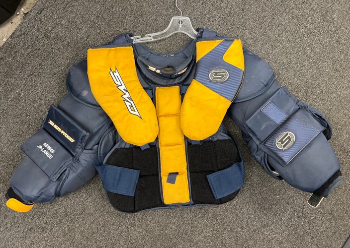 Sher-Wood AB9960 Jr Lh Goalie Chest Protector