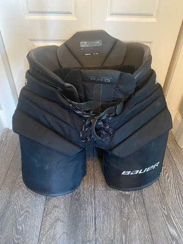 Used Senior Large Bauer Pro Hockey Goalie Pants