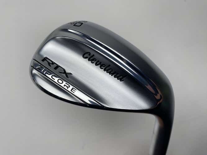 Cleveland RTX ZipCore Tour Satin Lob Wedge 60* 10 DG Tour Issue Spinner RH NEW