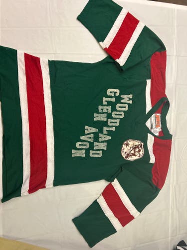 Used Old School Hockey Jersey-Adult Medium