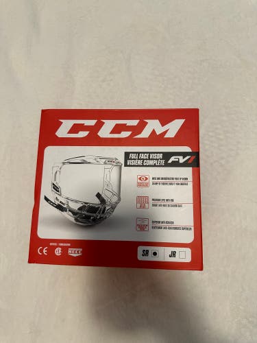 CCM FV1 Helmet Senior Cage/Bubble