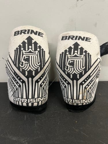 Used Brine Uprising XS Lacrosse Arm Pads Guards B01