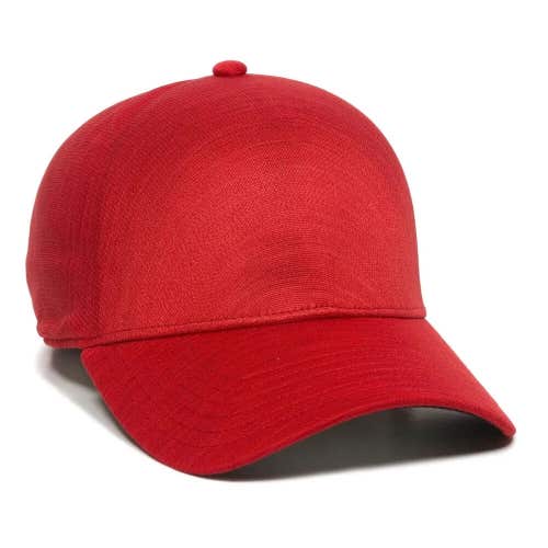 OC Sports Adult Unisex Seamless One Touch Shift OSFM Red Hook Loop Hat New