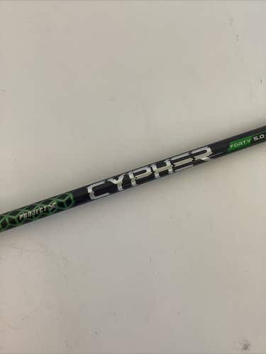 Project X Cypher Forty 5.0 Senior Graphite Fairway Wood Shaft 42” Inches