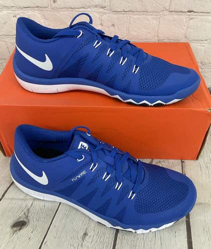 Nike 723987 410 Free Trainer 5.0 V6 TB Men's Athletic Shoes Game Royal Blue US 6