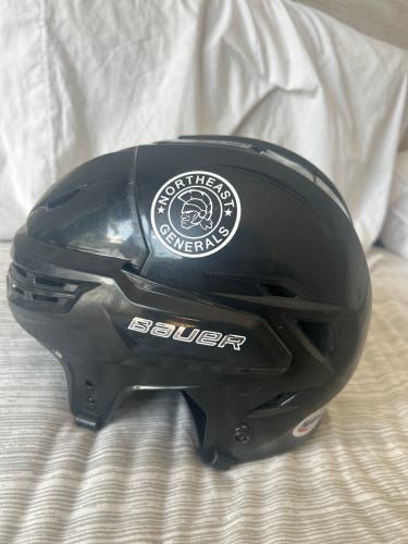 NAHL Northeast Generals Used Medium Bauer Re-Akt 95 Helmet