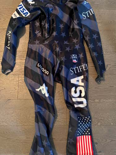 Used Large Men's Ski Suit FIS Legal