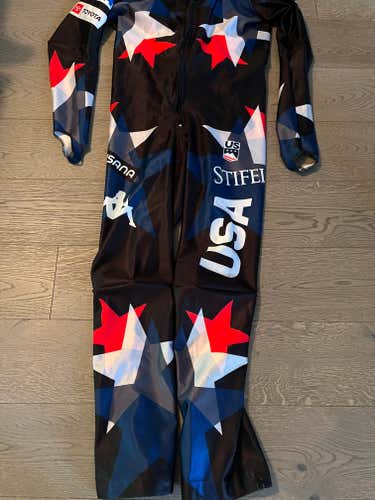 Used Large Men's Ski Suit, Kappa US Ski Team, Training suit.