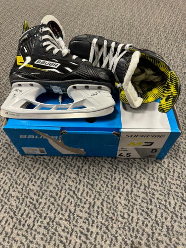 Bauer Supreme M3 size 4.5 D width skates