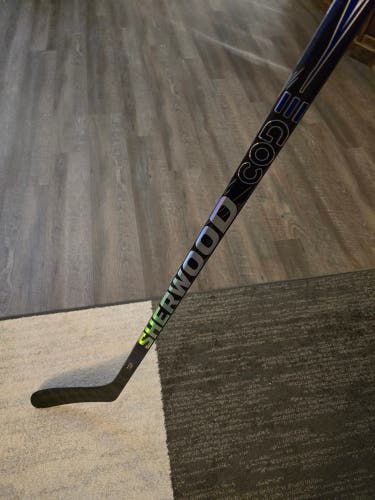 New Senior Sher-Wood Code tmp Pro Right Handed Hockey Stick Toe Pattern Pro Stock