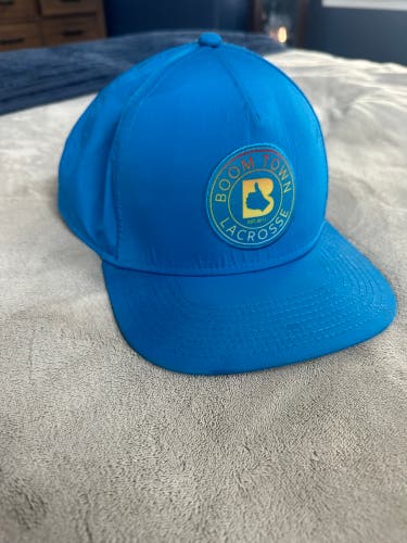 BoomTown blue Lacrosse Hat