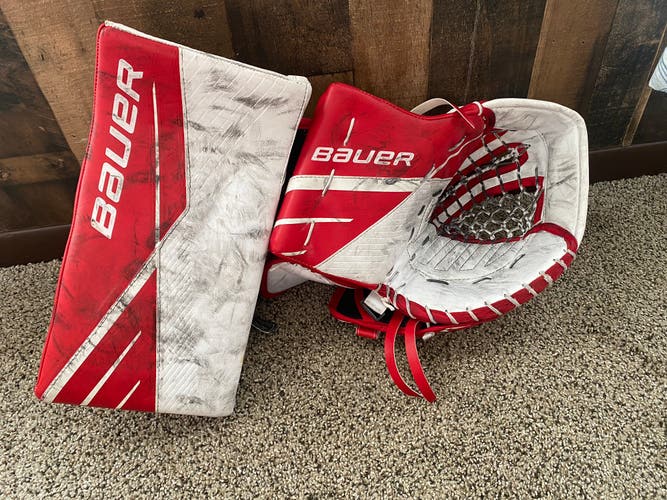 Bauer 3s Glove and Blocker
