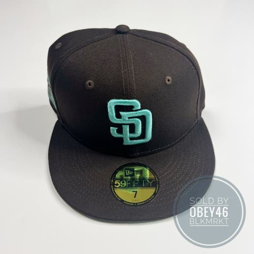 New Era  x Billion Creation 59Fifty San Diego Padres Mint Chocolate Fitted Hat