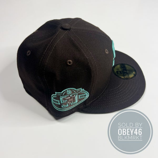 New Era  x Billion Creation 59Fifty San Diego Padres Mint Chocolate Fitted Hat