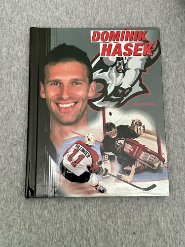 Dominik Hasek Hockey Book by Michael Burgan - Buffalo Sabres - NHL