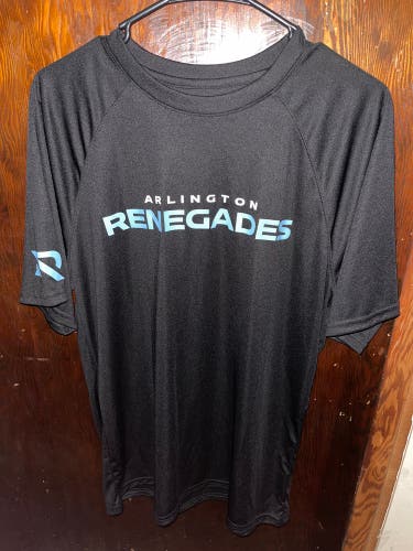 XFL Football Arlington Renegades T Shirt Mens Size Medium Used Pre Owned.