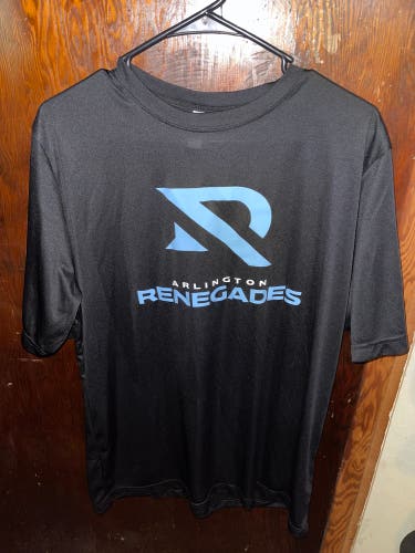 XFL Football Arlington Renegades Shirt Mens Size Large 365 Team Used Pre Owned.