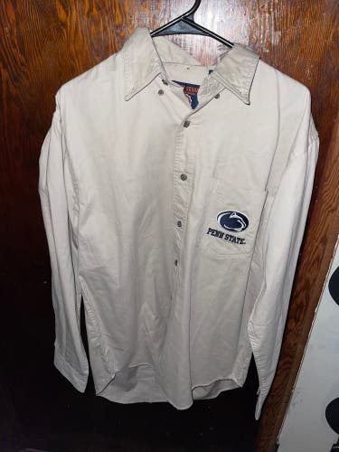 Three Square By Royce Apparel NCAA Penn State Nittany Lions Collared Polo Shirt.