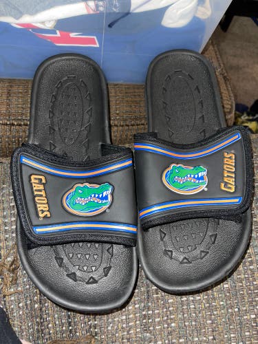 NCAA Florida Gators College University Athletics Slides Sandals Mens Size 12-13.