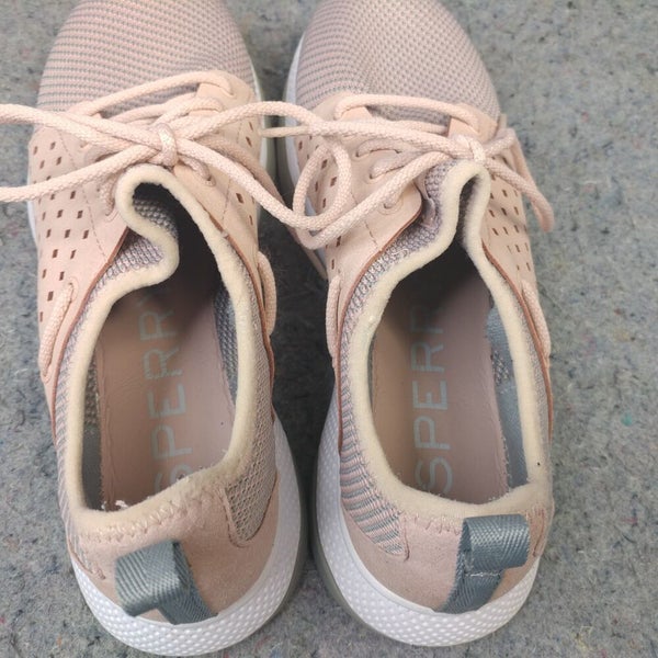 Sperry Top-Sider Fathom Sport Womens 9 Shoes Pink Casual Sneakers Mesh Low