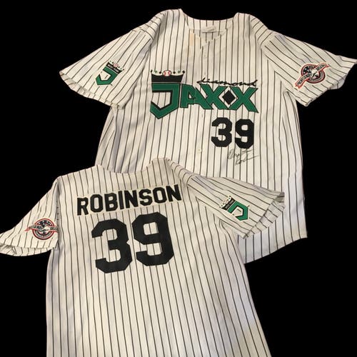 2001 Jackson Generals #39 Signed Autographed Game Used Worn MiLB Baseball Jersey Chicago Cubs