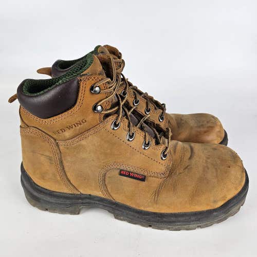 Red Wing 2235 King Toe 6” Safety Toe Leather Work Boots Men's Size 8.5 D