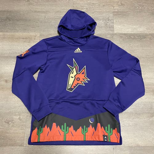 adidas Arizona Coyotes Reverse Retro 1.0 Hoodie Sz M