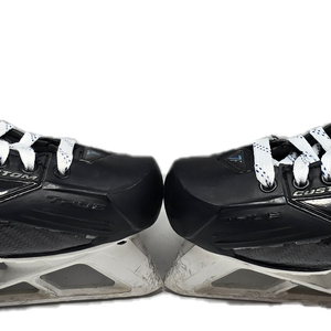 TRUE TF CUSTOM PRO STOCK GOALIE SKATES SZ 8 USED NHL AHL(12524)