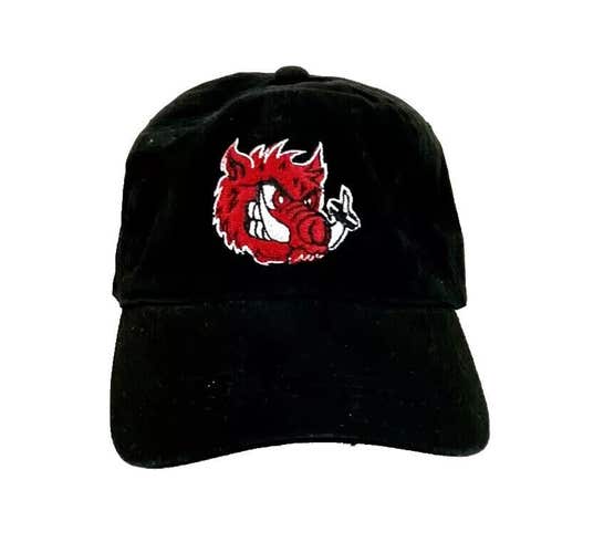 OC Sports Adult Unisex GWT-111 Razorback Adjustable Black Unstructured Hat New