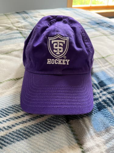 University of St. Thomas Hockey Purple New Adult Unisex One Size Fits All Nike Hat