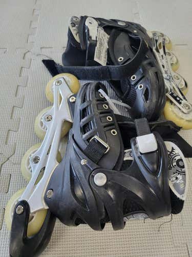 Used Long Fang Adj Adjustable Inline Skates - Rec And Fitness