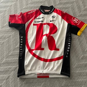 *VINTAGE* Large Nike And Trek LiveStrong Cycling Jersey