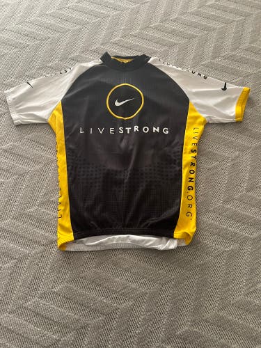 *Vintage* Large Nike LiveStrong Cycling Jersey