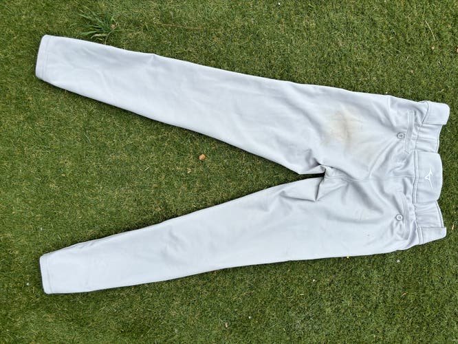 Gray Used Men's Mizuno Premier Pro Tapered Game Pants