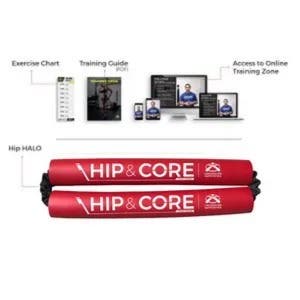 Crossover Symmetry Hip & Core System- Red (Medium) Loop Resistance Workout Bands