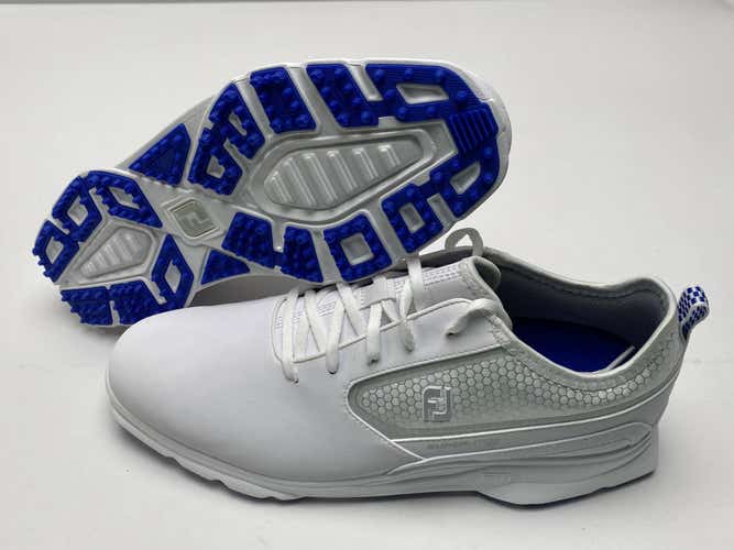 FootJoy FJ Superlites XP Golf Shoes White Men's SZ 10 ( 58087 )