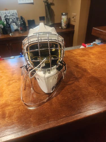 Used Junior Warrior R/F1 Goalie Mask